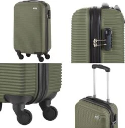 TravelZ Horizon Handbagagekoffer - 54cm Handbagage Trolley Met Gevoerde Binnenkant - Groen 14 TravelZ Horizon Handbagagekoffer - 54cm Handbagage Trolley Met Gevoerde Binnenkant - Groen -Koffer Winkel 1177x1200 12