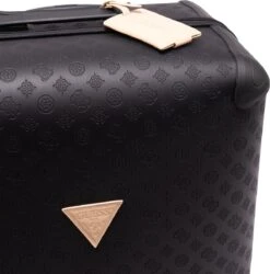 Guess Wilder 28 In 4 Wheeler Dames Koffer - Zwart -Koffer Winkel 1184x1200