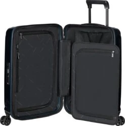 Samsonite Reiskoffer - Nuon Spinner 55/20 Exp (Handbagage) Metallic Dark Blue -Koffer Winkel 1189x1200 2