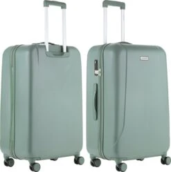 CarryOn Skyhopper Reiskoffer - 78cm TSA Trolley Met OKOBAN - Dubbele Wielen - Olijf 14 CarryOn Skyhopper Reiskoffer - 78cm TSA Trolley Met OKOBAN - Dubbele Wielen - Olijf -Koffer Winkel 1191x1200