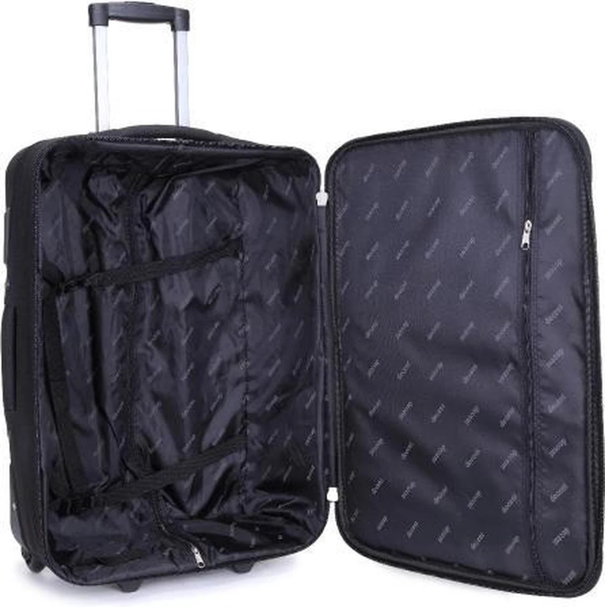 Decent Basic-Line Large Trolley 73 Cm - Zwart 10 Decent Basic-Line Large Trolley 73 Cm - Zwart - Afbeelding 8