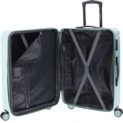 Gladiator Tropical Handbagage Koffer Expandable - 55 Cm - 36/40 Liter - Mintgroen 23 Gladiator Tropical Handbagage Koffer Expandable - 55 Cm - 36/40 Liter - Mintgroen -Koffer Winkel 1199x1200 1