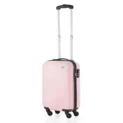 TravelZ Horizon Handbagagekoffer - 54cm Handbagage Trolley Met Gevoerde Binnenkant - Baby Roze -Koffer Winkel 1199x1200 2