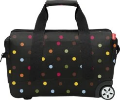 Reisenthel Allrounder Trolley Reiskoffer Reistas Op 2 Wielen - 30L - Dots Zwart -Koffer Winkel 1200x1004