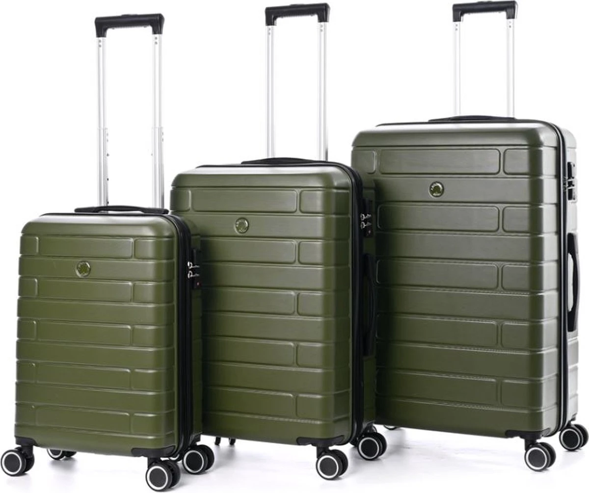 Jump Arogado - Reiskoffer - 66 Cm - 4 Wielen - TSA-Cijferslot - Kaki 12 Jump Arogado - Reiskoffer - 66 Cm - 4 Wielen - TSA-Cijferslot - Kaki - Afbeelding 10