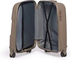 ©TROLLEYZ - Venice No.10 - Trolley - 55cm Met TSA Slot - Dubbele Wielen - 360° Spinners - 100% Polypropyleen - Handbagage Koffer In Pearl Sand 18 ©TROLLEYZ - Venice No.10 - Trolley - 55cm Met TSA Slot - Dubbele Wielen - 360° Spinners - 100% Polypropyleen - Handbagage Koffer In Pearl Sand -Koffer Winkel 1200x1006 2