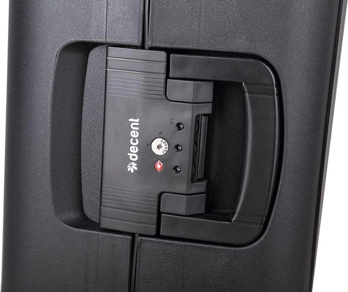 Decent Transit Medium Koffer - 70 Cm - Zwart 9 Decent Transit Medium Koffer - 70 Cm - Zwart - Afbeelding 7