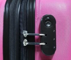 SB Travelbags 'Expandable' Handbagage Koffer 53cm 4 Wielen Trolley - Roze -Koffer Winkel 1200x1014