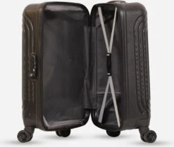 ©TROLLEYZ - Florence No.7 - Trolley - 55cm Met TSA Slot - Dubbele Wielen - 360° Spinners - 100% ABS - Handbagage Koffer In Night Black 14 ©TROLLEYZ - Florence No.7 - Trolley - 55cm Met TSA Slot - Dubbele Wielen - 360° Spinners - 100% ABS - Handbagage Koffer In Night Black -Koffer Winkel 1200x1017 1
