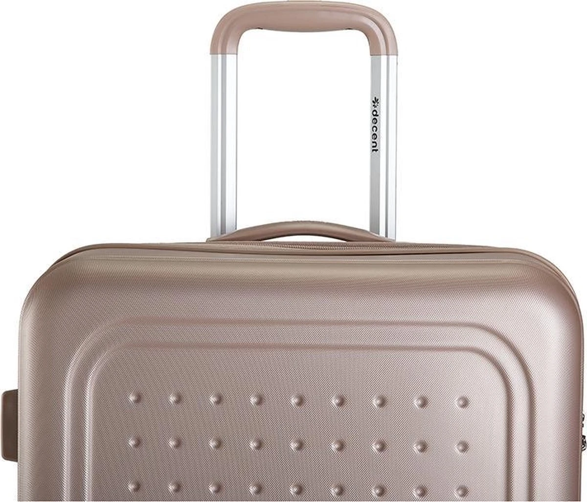 Decent Maxi-Air Handbagage Koffer - 42 Cm - Zalm Roze 6 Decent Maxi-Air Handbagage Koffer - 42 Cm - Zalm Roze - Afbeelding 4