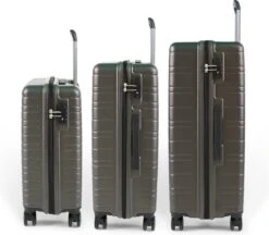 ©TROLLEYZ - Amsterdam No.9 - Kofferset 3 Delig - 55cm+69cm+78cm Met TSA Slot - Dubbele Wielen - 360° Spinners - 100% ABS - Reiskoffers In Cloudy Grey 12 ©TROLLEYZ - Amsterdam No.9 - Kofferset 3 Delig - 55cm+69cm+78cm Met TSA Slot - Dubbele Wielen - 360° Spinners - 100% ABS - Reiskoffers In Cloudy Grey -Koffer Winkel 1200x1047 3