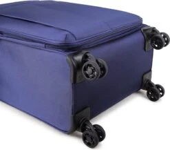 Decent D-Upright Handbagage Koffer - 55 Cm - TSA Slot - Donkerblauw 32 Decent D-Upright Handbagage Koffer - 55 Cm - TSA Slot - Donkerblauw -Koffer Winkel 1200x1054