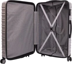 Tobeyz - Kofferset - 3-delig Grijs Handbagage - Verrijdbaar Op 4 Wielen - Stevig ABS - Lichtgewicht, Hardshell 10 Tobeyz - Kofferset - 3-delig Grijs Handbagage - Verrijdbaar Op 4 Wielen - Stevig ABS - Lichtgewicht, Hardshell -Koffer Winkel 1200x1057 1