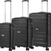TravelZ Big Bars Kofferset - Trolleyset 3-delig Met TSA-slot - Zwart -Koffer Winkel 1200x1059 3
