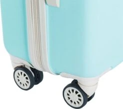 Decent Star Maxx Handbagage Koffer - 55 Cm - TSA Slot - Pastel Groen -Koffer Winkel 1200x1063