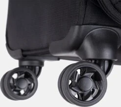 Decent D-Upright Handbagage Koffer - 55 Cm - TSA Slot - Zwart -Koffer Winkel 1200x1065