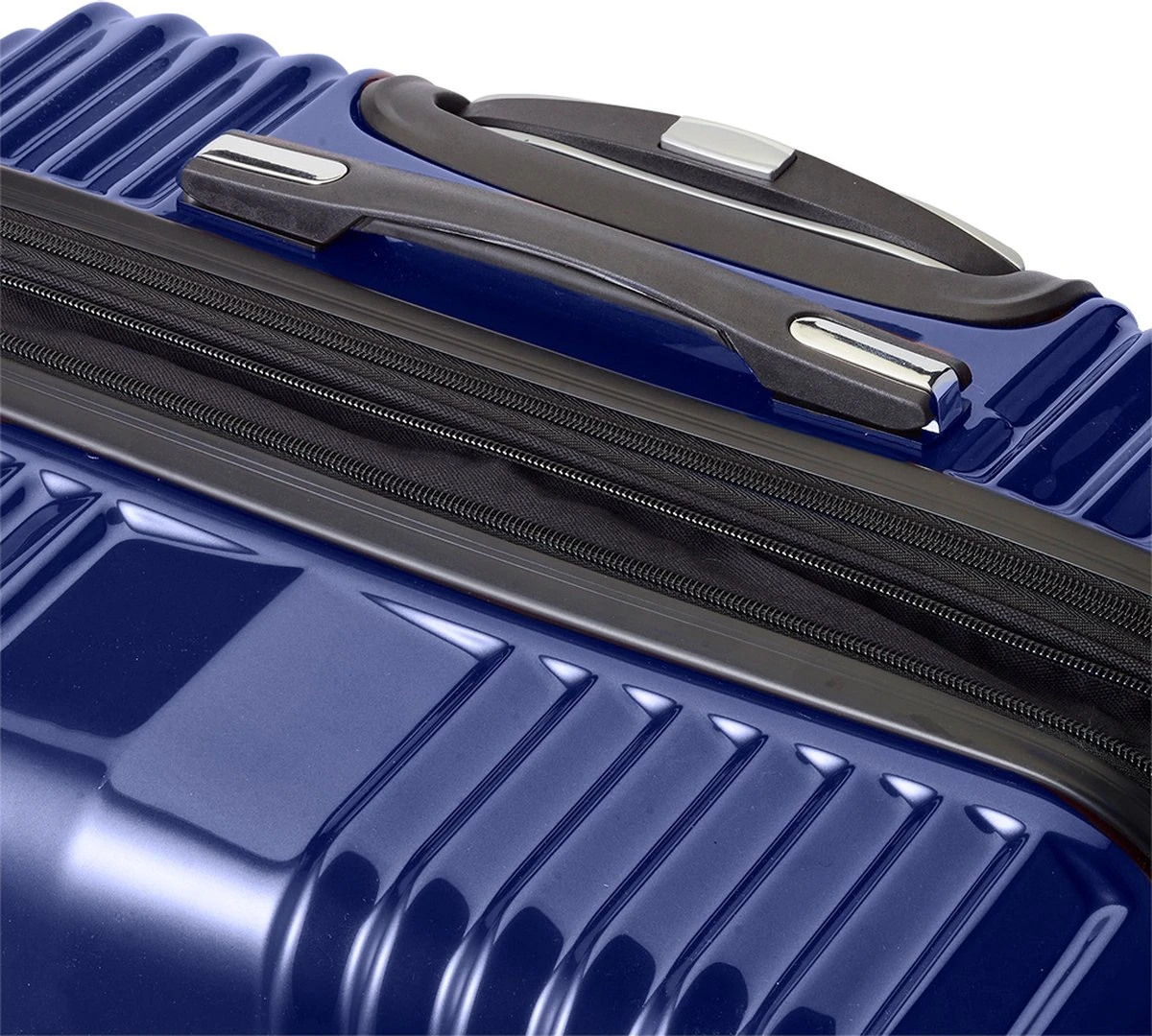 Tesla PC - Reiskoffer - 75 Cm - 4 Wielen - Blauw 9 Tesla PC - Reiskoffer - 75 Cm - 4 Wielen - Blauw - Afbeelding 7