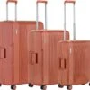 CarryOn Protector Luxe 3-delige Kofferset - Trolleyset Met TSA-kliksloten - Terra 2 CarryOn Protector Luxe 3-delige Kofferset - Trolleyset Met TSA-kliksloten - Terra -Koffer Winkel 1200x1092 4