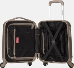 Decent Handbagage Koffer / Trolley / Reiskoffer - 42 Cm - 24 Liter - ABS - Maxi Air - Champagne 38 Decent Handbagage Koffer / Trolley / Reiskoffer - 42 Cm - 24 Liter - ABS - Maxi Air - Champagne -Koffer Winkel 1200x1093 1
