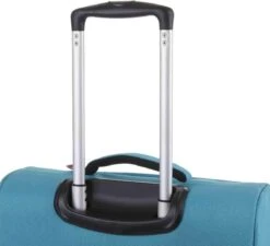 Travelite Cabin 2 Wheel Trolley Turquoise 19 Travelite Cabin 2 Wheel Trolley Turquoise -Koffer Winkel 1200x1093