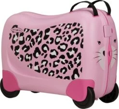 Samsonite - Dream Rider Kinderkoffer Leopard L.4 Wielen (handbagage) -Koffer Winkel 1200x1096