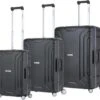 CarryOn Steward Kofferset - 3 Delige TSA Trolleyset - Koffers Met Vaste Kliksloten - Zwart -Koffer Winkel 1200x1102 3