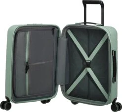 American Tourister Reiskoffer Met Laptopvak - Novastream Spinner 55/20 Tsa (Handbagage) Nomad Green 14 American Tourister Reiskoffer Met Laptopvak - Novastream Spinner 55/20 Tsa (Handbagage) Nomad Green -Koffer Winkel 1200x1107