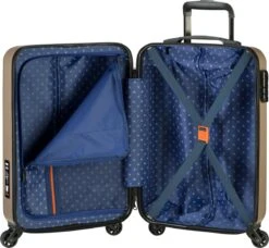 Princess Traveller PT01 - Handbagagekoffer - Pristine Bronze - S - 55cm -Koffer Winkel 1200x1109 2