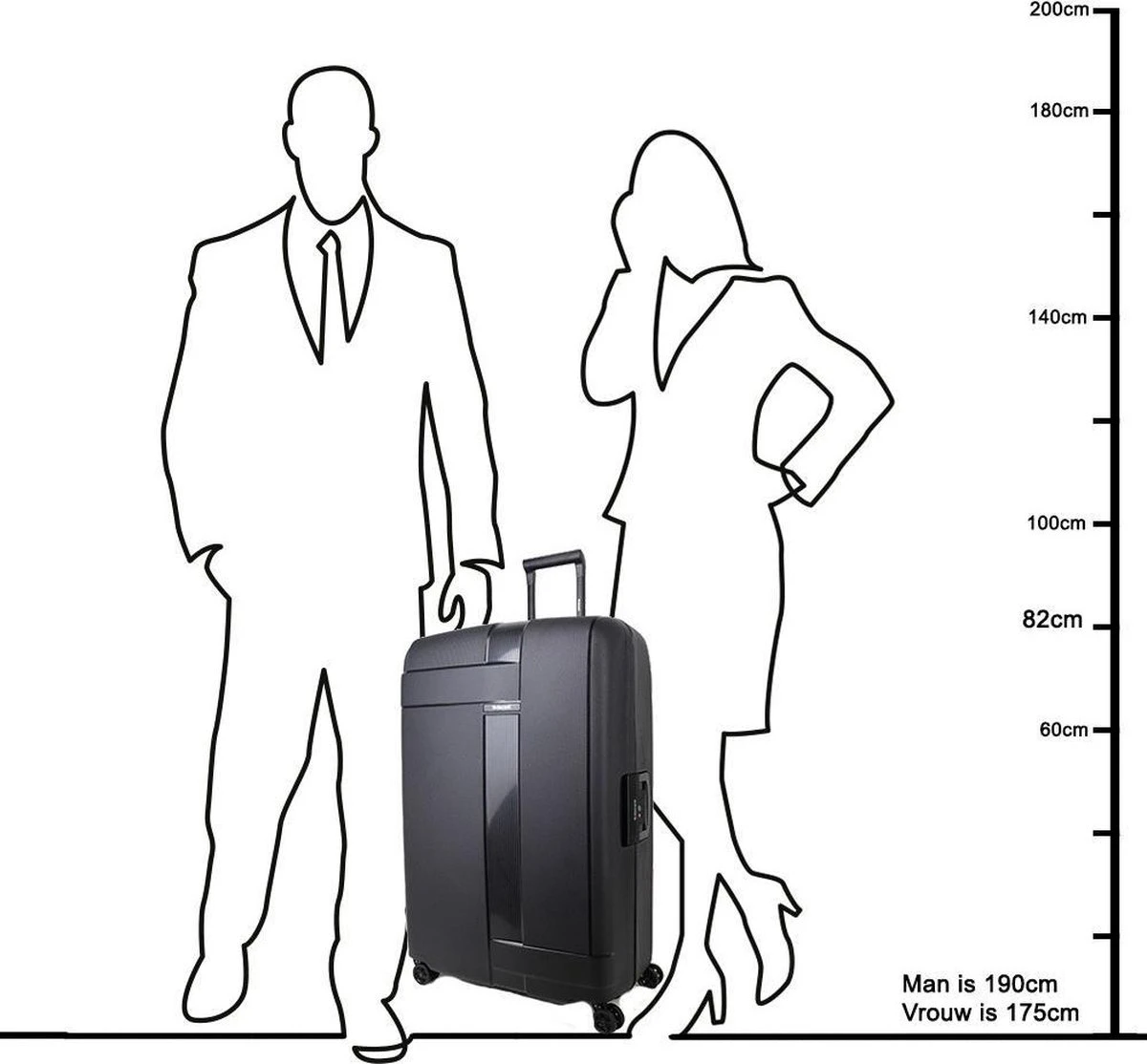 Decent Transit Large Koffer - 82 Cm - Petrol Groen 19 Decent Transit Large Koffer - 82 Cm - Petrol Groen - Afbeelding 17