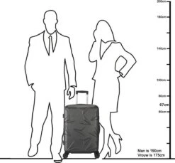 Decent Harde Koffer Q-LuxxHoogte > 67 Cm - Grijs 40 Decent Harde Koffer Q-LuxxHoogte > 67 Cm - Grijs -Koffer Winkel 1200x1114 28