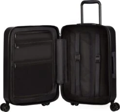 Samsonite Reiskoffer - Stackd Spinner 55/20 Exp (Handbagage) Black 12 Samsonite Reiskoffer - Stackd Spinner 55/20 Exp (Handbagage) Black -Koffer Winkel 1200x1117