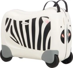 Samsonite Ride-on Kinderkoffer - Dream Rider Suitcase Zebra Z. 16 Samsonite Ride-on Kinderkoffer - Dream Rider Suitcase Zebra Z. -Koffer Winkel 1200x1120 1