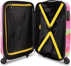 BHPPY - Sweet Strawberry - Handbagage (55 Cm) 10 BHPPY - Sweet Strawberry - Handbagage (55 Cm) -Koffer Winkel 1200x1123 2
