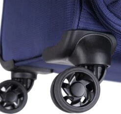 Decent D-Upright Medium Koffer - 66 Cm Expandable - TSA Slot - Donkerblauw -Koffer Winkel 1200x1123 9