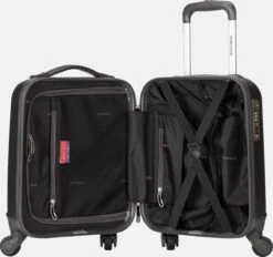 Decent Handbagage Koffer / Trolley / Reiskoffer - 42 Cm - 24 Liter - ABS - Maxi Air - Grijs -Koffer Winkel 1200x1129 2