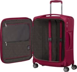 Samsonite Reiskoffer Met Laptopvak - D'Lite Spinner Uitbreidbaar (4 Wielen) 55 Cm Handbagage - Fuchsia - 2 Kg -Koffer Winkel 1200x1129