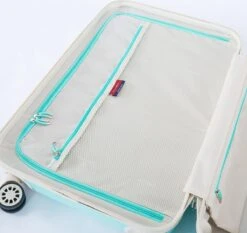 Decent Star Maxx Handbagage Koffer - 55 Cm - TSA Slot - Pastel Groen -Koffer Winkel 1200x1132