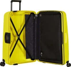 Samsonite Reiskoffer - S'Cure Spinner 81/30 - Lime -Koffer Winkel 1200x1134 5