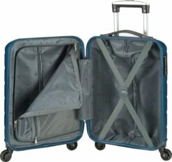 Princess Traveller Grenada - Handbagagekoffer - Grijsblauw - S - 55cm -Koffer Winkel 1200x1135 1