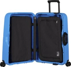 Samsonite Reiskoffer - Magnum Eco Spinner 69/25 - Summer Blue 22 Samsonite Reiskoffer - Magnum Eco Spinner 69/25 - Summer Blue -Koffer Winkel 1200x1138 2
