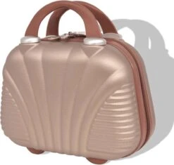 VidaXL Harde Rolkoffer Set Champagnekleurig 4-dlg -Koffer Winkel 1200x1142