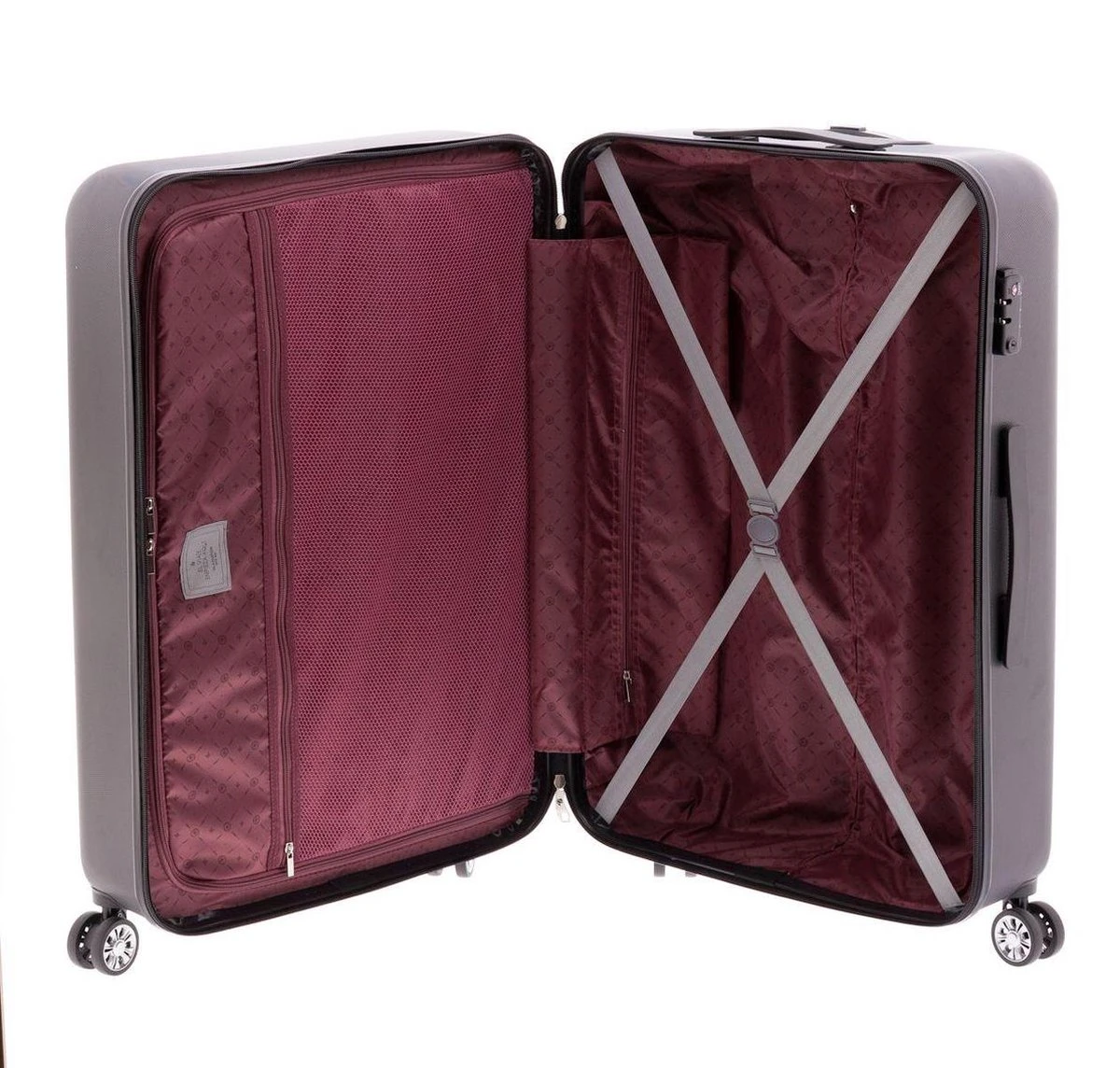 Gladiator Beetle M Spinner 68 - TSA Slot - Zwart 6 Gladiator Beetle M Spinner 68 - TSA Slot - Zwart - Afbeelding 4