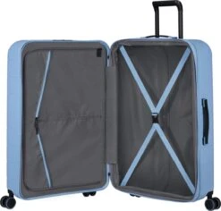 American Tourister Reiskoffer - Novastream Spinner 77/28 Tsa Exp (Large) Pastel Blue -Koffer Winkel 1200x1146 3