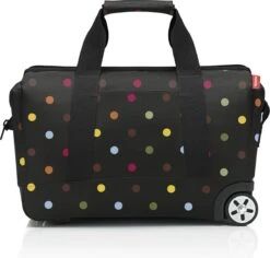 Reisenthel Allrounder Trolley Reiskoffer Reistas Op 2 Wielen - 30L - Dots Zwart -Koffer Winkel 1200x1148 1