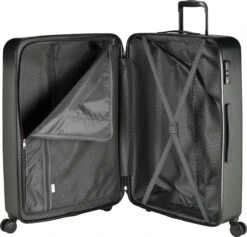 Princess Traveller Harlem - Reiskoffer - Zwart - L - 76cm 16 Princess Traveller Harlem - Reiskoffer - Zwart - L - 76cm -Koffer Winkel 1200x1149 4