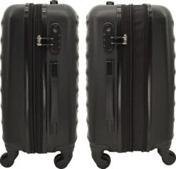 SB Travelbags Kofferset - 2 Delige 'Expandable' Koffer - Zwart - 65cm/55cm -Koffer Winkel 1200x1153 7