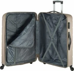 Princess Traveller Grenada - Reiskoffer - Taupe - L - 76cm -Koffer Winkel 1200x1155 2