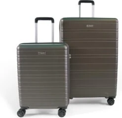 ©TROLLEYZ - Amsterdam No.9 - Kofferset 2 Delig - 55cm+78cm Met TSA Slot - Dubbele Wielen - 360° Spinners - 100% ABS - Reiskoffers In Cloudy Grey 15 ©TROLLEYZ - Amsterdam No.9 - Kofferset 2 Delig - 55cm+78cm Met TSA Slot - Dubbele Wielen - 360° Spinners - 100% ABS - Reiskoffers In Cloudy Grey -Koffer Winkel 1200x1157 10