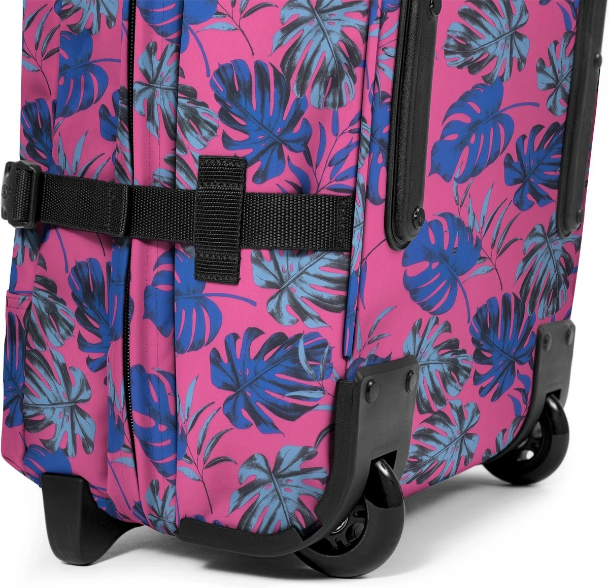 Eastpak TRANVERZ S Reiskoffer, Handbagage (51 X 32.5 X 23 Cm) - Brize Monstera Pink 7 Eastpak TRANVERZ S Reiskoffer, Handbagage (51 X 32.5 X 23 Cm) - Brize Monstera Pink - Afbeelding 5