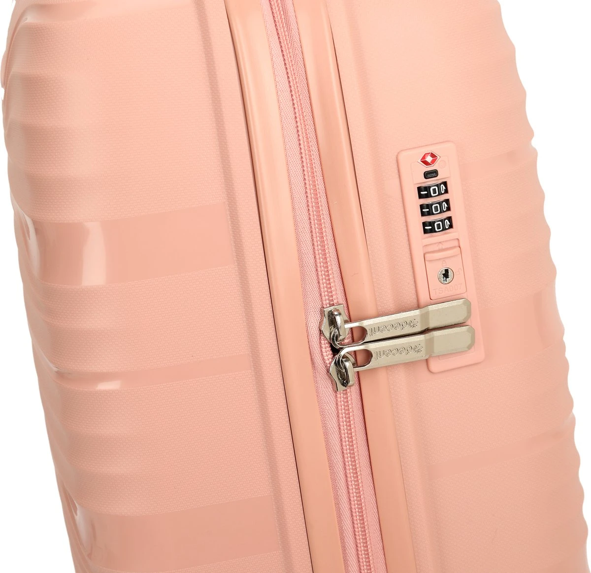 Decent EXPLORER PP Handbagage Trolley 55 Cm - 38 Liter - Pink 9 Decent EXPLORER PP Handbagage Trolley 55 Cm - 38 Liter - Pink - Afbeelding 7